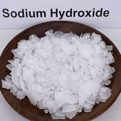 NaOH 99% υδροξείδιο 1310-73-2 νατρίου καυστικού νατρίου για το κλωστοϋφαντουργικό προϊόν