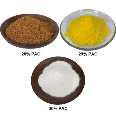 Polyaluminium 28% PAC χλωρίδιο, καφετί πολυ χλωρίδιο αργιλίου
