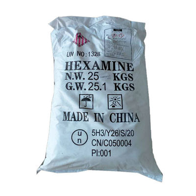 Unstabilized άσπρη Hexamine 99% δύναμη για τη βιομηχανία κλωστοϋφαντουργίας 100-97-0