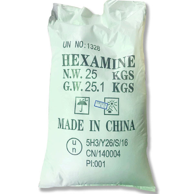 Hexamine/Hexamine Urotropine λαστιχένια πρόσθετη άσπρη σκόνη κρυστάλλου με το ελεύθερο δείγμα