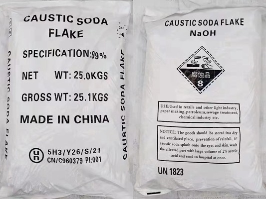 Νιφάδες καυστικής σόδας Υδροξείδιο νατρίου NaOH 99% 25 KG/ΣΑΚΟΥΛΑ Για παραγωγή σαπουνιού