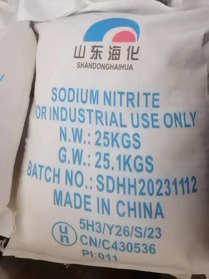 Νιτρικό νάτριο σε σκόνη 25kg/σακούλι NaNO2