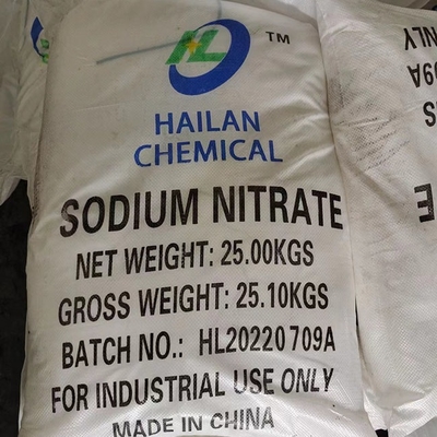 NaNO3 νιτρικό νάτριο Λευκή σκόνη 25 KG / BAG Χρησιμοποιείται ως ξηραντικό