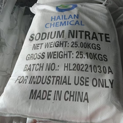 NaNO3 νιτρικό νάτριο 27 MT / 20 GP Συσκευή 25 KG / BAG Χρησιμοποιείται για αναστολέα διάβρωσης